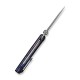 Ніж складаний туристичний Weknife Dracarys, (9.1 см) Böhler M390 / титан 6AL4V полум’яний