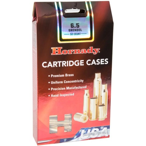 Гильза Hornady 6.5 Grendel латунная 50 шт.