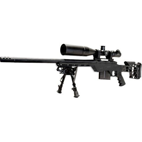 Ложа MDT LSS-XL для карабина Remington 700 Long Action. Материал - алюминий. Цвет - черный
