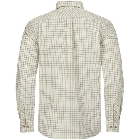 Рубашкa Blaser Active Outfits Sauer Shirt Men 23 L creme/dark brown checked