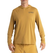 Джерси Adventer & fishing Functional Hooded Uv T-Shirt S sand