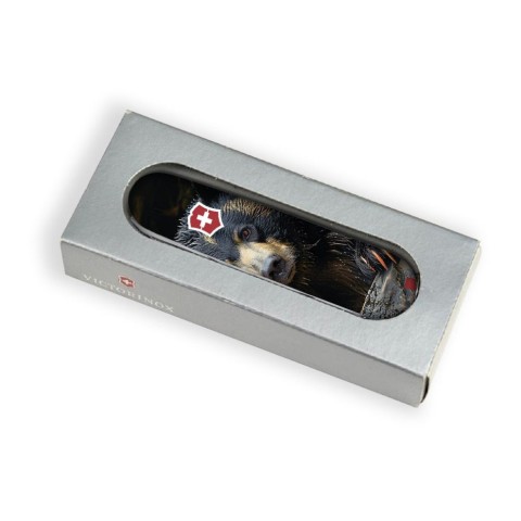 Ніж Victorinox Fieldmaster Animal 91мм,15функ ,Чорний ведмідь
