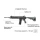 Винтовка страйкбольная Umarex Heckler & Koch HK 416 F-S AEG 6 мм
