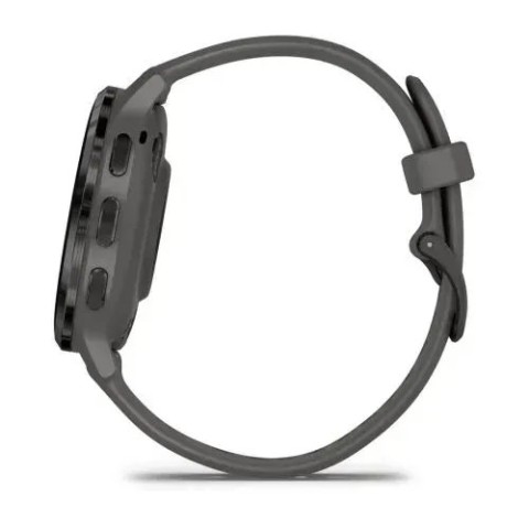 Смарт-часы Garmin Venu 3s серые со сланцевым стальным безелем и силиконовым ремешком