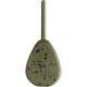 Грузило Brain In-Line Flat Lead 130g 2шт/уп Green