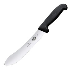 Кухонний ніж Victorinox Fibrox Butcher лезо 20см з чорн. ручкою