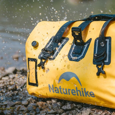 Водонепроникна дорожня сумка Naturehike CNK2450XB015, 40 л, жовта