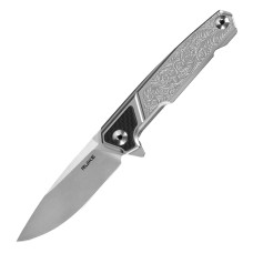 Ніж складаний туристичний Ruike P875-SZ, (8.9 см) 14C28N / steel 420 сірий