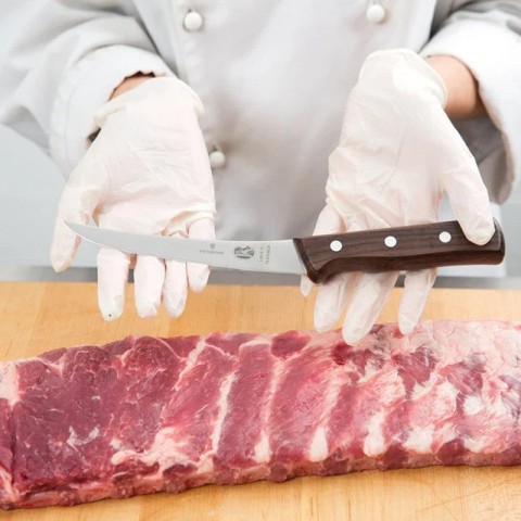 Кухонний ніж Victorinox Wood Boning вузький лезо 15см з дерев. ручкою