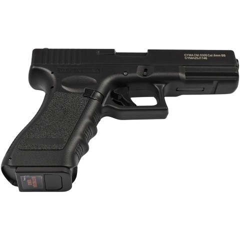 Страйкбольный пистолет CYMA Glock 18C AEP 6 мм MOSFET