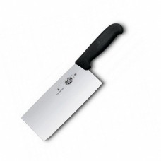Кухонний ніж Victorinox Fibrox Chef's лезо 18см великий для м'яса з чорн. ручкою