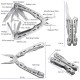 Мультитул Rocktol SK03 16-в-1 с нейлоновым чехлом