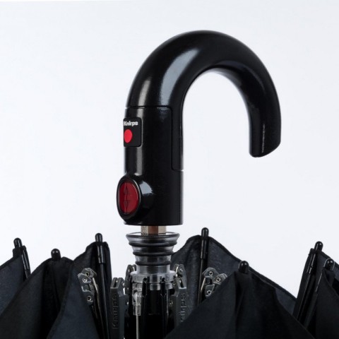 Зонт Knirps T.260 Crook Handle Men's Prints Stripe Авто/Складной/8спиц /D97x33см