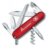 Ніж Victorinox Camper 91мм,13функ,черв.лого