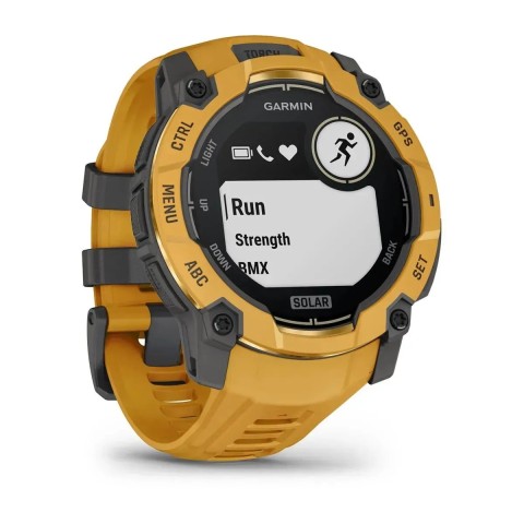 Смарт-годинник Garmin Instinct 3 (50 мм) Solar сонячний спалах/сірий