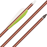 Стрела для лука Man Kung MK-AAL30-2317 , алюминий ц:бежевый