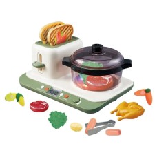 Игровой набор OTAMANKO ТЕХНОХАТКА: Вкусный завтрак (Индукционная плита и тостер)