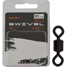 Вертлюжок Brain Swivel #8, 10mm, diam 2.3mm (10 шт/уп) SGCA-8008-8
