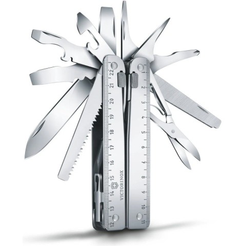 Мультитул Victorinox Swisstool X 115мм,28функ+чорн.пласт.чохол