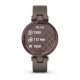 Смарт-часы Garmin Lily Classic с темно-бронзовым безелем, корпусом Paloma и итальянским кожаным ремешком