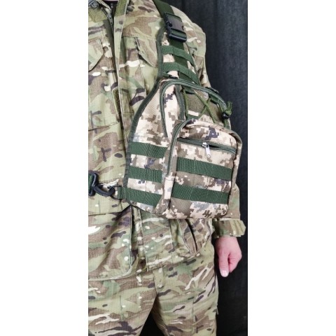 Тактическая сумка на плече PIXEL