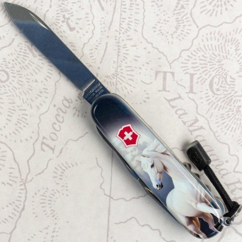 Складаний ніж Victorinox HUNTSMAN ZODIAC Магічний кінь 1.3713.3.Z5280pk