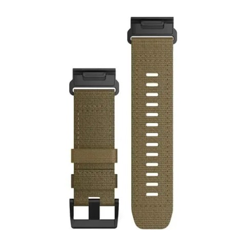 Ремешки для часов Garmin QuickFit 26 тактические нейлоновые койот