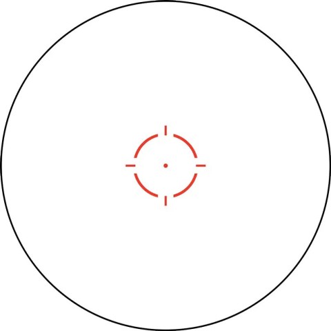Прицел Trijicon MRO HD, 1х25, 2 MOA Dot with 68 MOA Circle (Red), H 39 mm, (4-NV, 12-D)