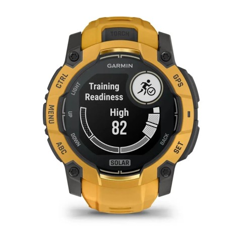 Смарт-годинник Garmin Instinct 3 (50 мм) Solar сонячний спалах/сірий