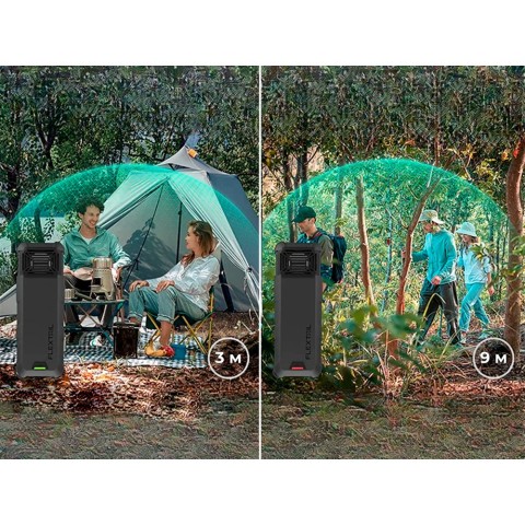 Портативний фумігатор-павербанк Flextail Max Repel S, зелений