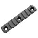 Планка Пікатінні Magpul Polymer 9 Slots M-Lok System - Black