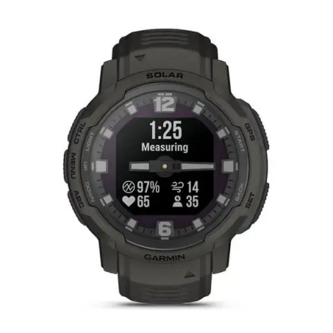 Смарт-годинник Garmin Instinct Crossover Solar графітовий