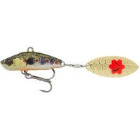 Тейл-спиннер Savage Gear 3D Sticklebait Tailspin 80mm 18.0g Brown Trout Smolt