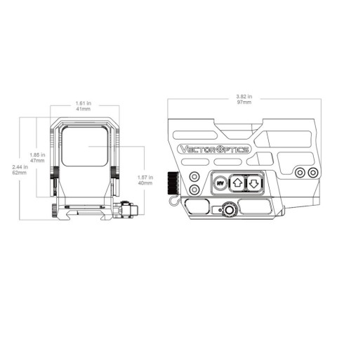 Приціл коліматорний Vector Optics Frenzy Plus 1x31x26 Solar