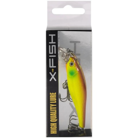 Воблер X-Fish Dude 70SP 70mm 6.5g #004 (0.6-1.5m)
