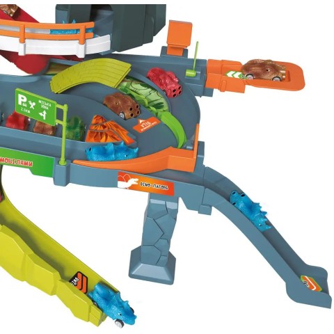 Игровой набор ZIPP Toys Dino автотрек-вулкан электрический