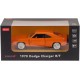 Машинка Rastar 1970 Dodge Charger R/T 1:36 Помаранчевий