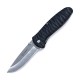 Ніж складаний туристичний Ganzo G6252 (8.9 см) BDR4116 / fiberglass чорний