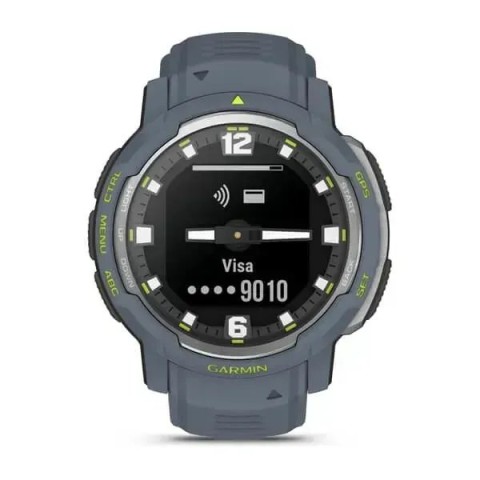Смарт-годинник Garmin Instinct Crossover блакитний граніт