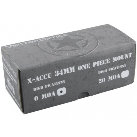 Моноблок Vector Optics X-ACCU 34 мм High на Пікатіні