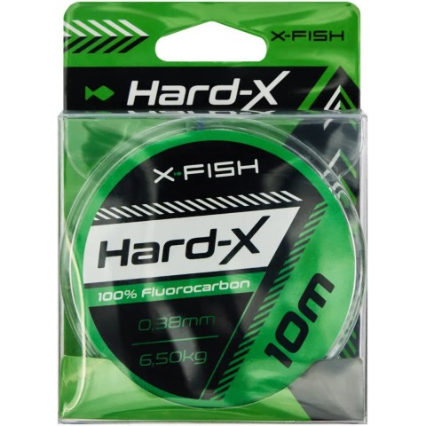 Флюорокарбон X-Fish Hard-X 10m (clear) 0.38mm 6.50kg
