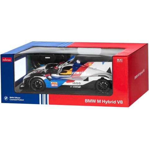 Машинка Rastar BMW V8 LMDH 1:14 ц:белый