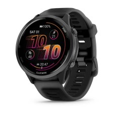 Смарт-годинник Garmin Forerunner 570 (47 мм) грифельно-сірий алюміній/чорний