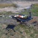 Cтіл розкладний Naturehike  NH19Z008-Z, алюміній, Розмір L, чорний