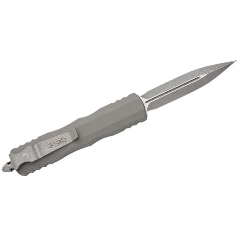 Ніж Microtech Dirac D/E OTF, Apoc Natural Clear
