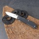 Багатофункціональний ніж Ruike Trekker LD32-B, (8.5 см) 12C27 / G10 чорний, 11 інстр.