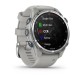 Смарт-часы Garmin Descent Mk3 (43 мм) из нержавеющей стали с силиконовым туманно-серым ремешком