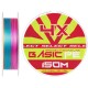 Шнур Select Basic PE Multicolor 150m #1.2/0.16mm 18lb/8.3kg