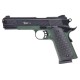 Стартовый пистолет KUZEY 911#2 Black/Green Grips
