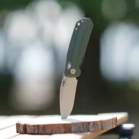 Нож CJRB Maximal, AR-RPM9,  Micarta ц:green